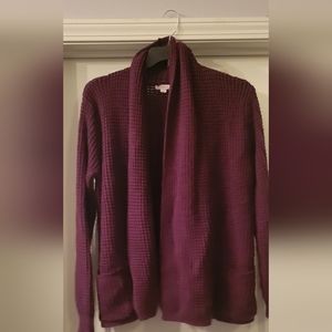 Merona Open Front Sweater xxl